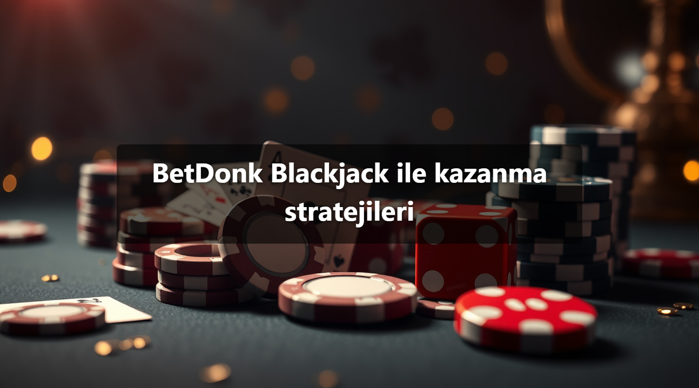 BetDonk Blackjack ile kazanma stratejileri
