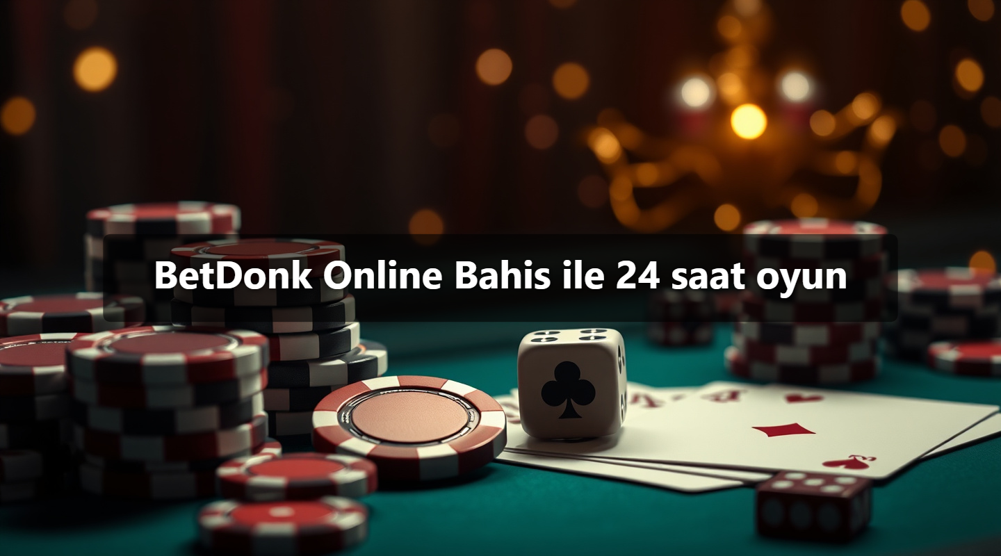 BetDonk Online Bahis ile 24 saat oyun