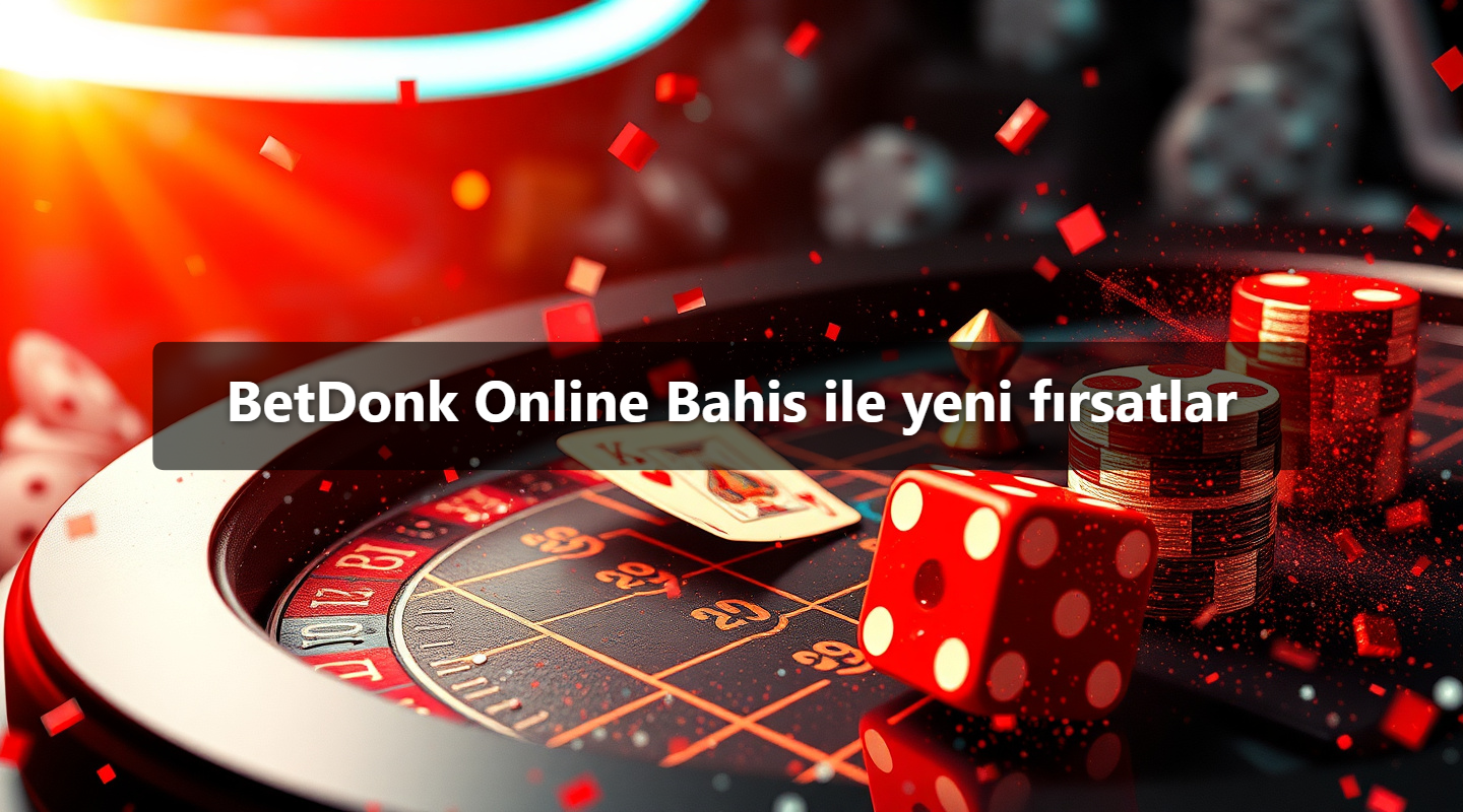 BetDonk Online Bahis ile yeni fırsatlar