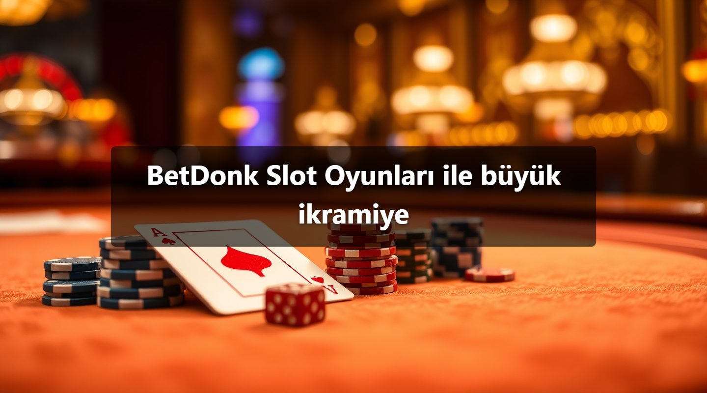 BetDonk Slot Oyunları ile büyük ikramiye